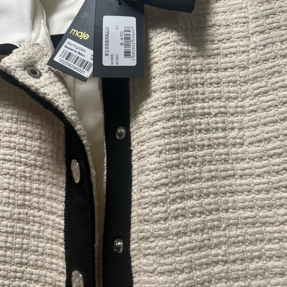 Maje coat dress